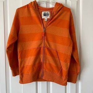 Children’s Place girls stripped hooded sweatshirt